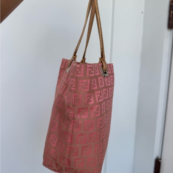 Vintage Fendi Zucchino Mini Tote, with COA - Picture 8 of 15